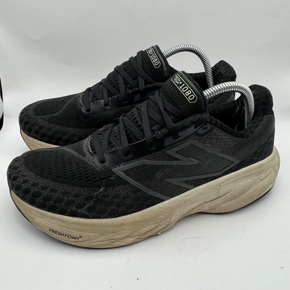 New Balance Other - New Balance Fresh Foam X 1080v14 Mens 9 2E EE Wide Black Running Shoes cushioned